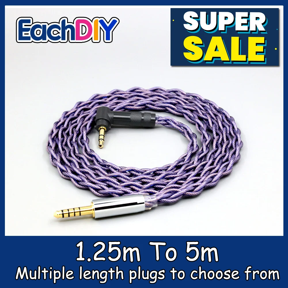 

Type2 1.8mm 140 cores litz 7N OCC Cable For Fostex T50RP Mk3 T40RP Mk2 T20RP Mk2 Dekoni Audio Headphone Earphone LN008483