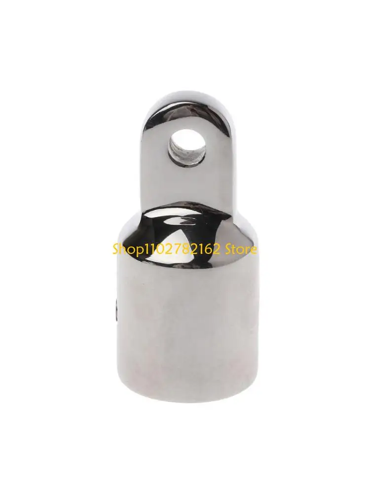 

547B Boat Bimini Top Cap Yacht Fitting External Eye End for 0.98'' Pipe Marine Grade Stainless Steel Heavy Duty Boat Hardware
