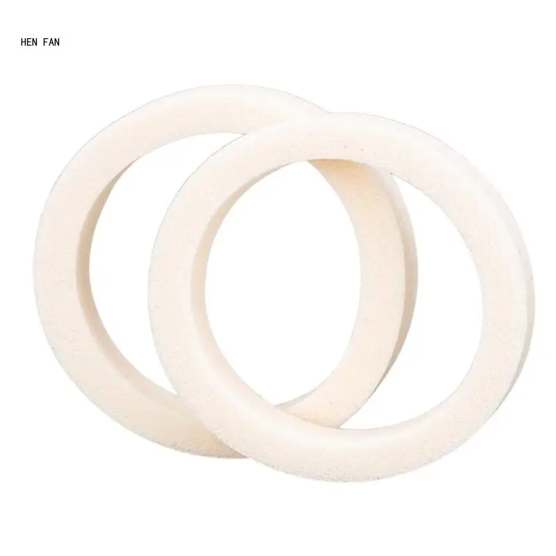 8Pcs Bikes Gabel Schwamm Ringe Öl Dichtung Schwamm Schäume Ringe Schäume Absorption Dichtung Ringe Geeignet für Fahrräder gabel