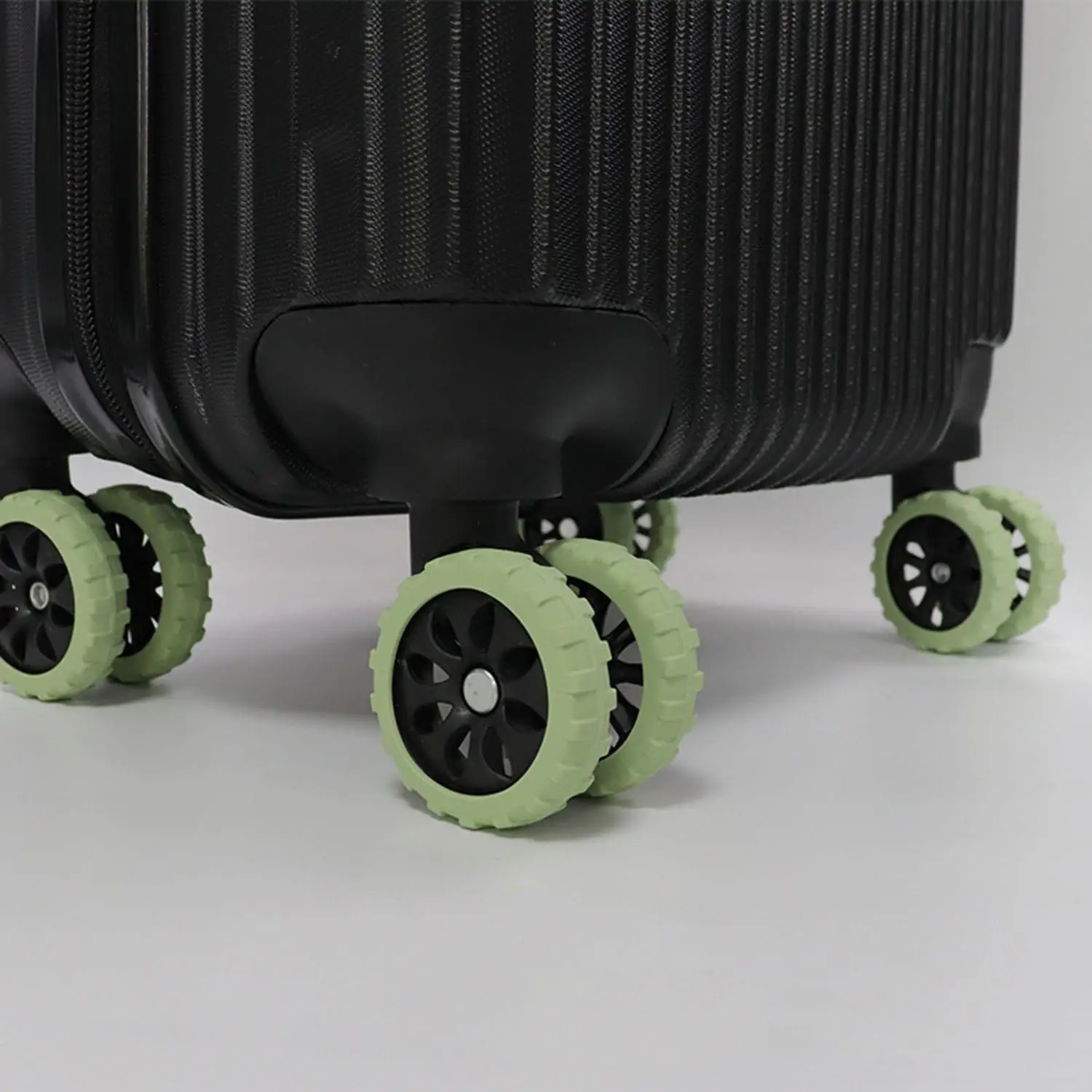 

1Pc Travel Luggage Caster Shoes Reduce Noise Suitcase Wheels Protector Cover Trolley Box Casters Guard Cover Accessories