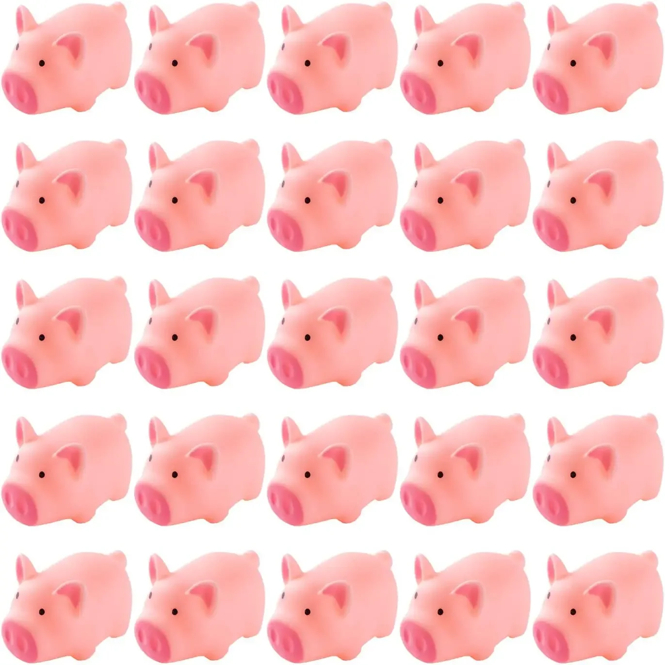 Mini cochons en caoutchouc pour la décoration de la baignoire, jouets en mousse, cadeaux de faveur de fête d\'anniversaire, 10 pièces