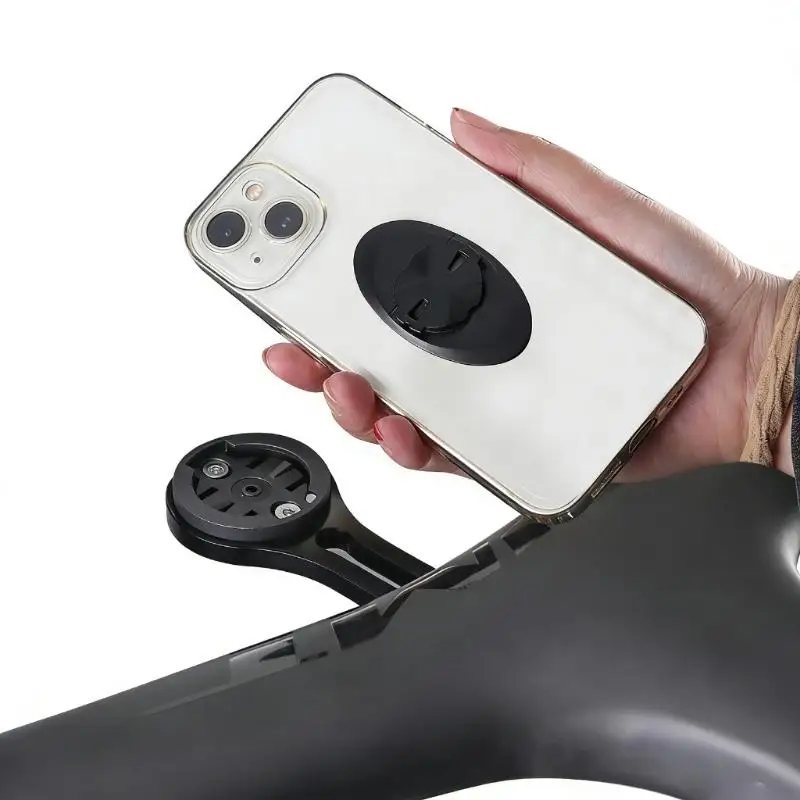 Strong Bike Mount Phone Computer Holder Universal Fit Enhances Riding Experience Simple Installation for Watch 83CE