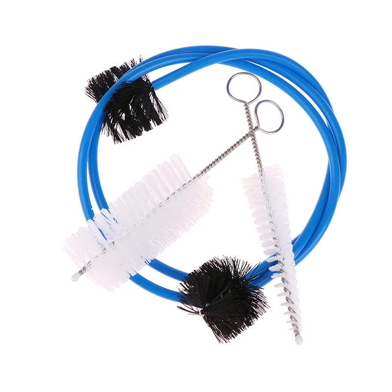 [TL]1 Set Trumpet Maintenance Kit Bendable Grasp Snake Brush Mouthpiece Brush Cornet Cleaning Kit Musical Instrument Accessories