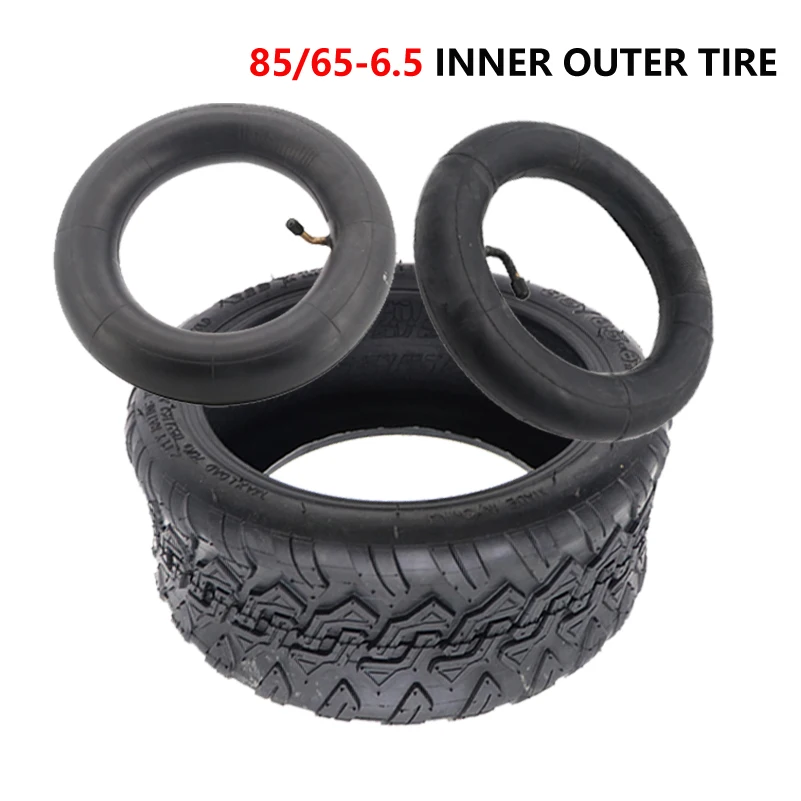 Pneu d'origine 85/65-6.5 pour Scooter �lectrique NAVEE N65, pneu int�rieur et ext�rieur avant et arri�re, pneu gonflable r�sistant � l'usure