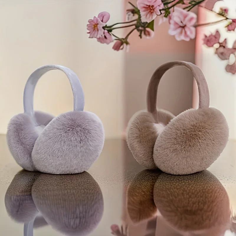 الشتاء واقيات الأذن للطي غطاء للأذنين في الهواء الطلق الدافئة أفخم غطاء للأذنين مثالية هدايا عيد الميلاد الدراجات غطاء للأذنين مكافحة تجميد قبعات الأذن