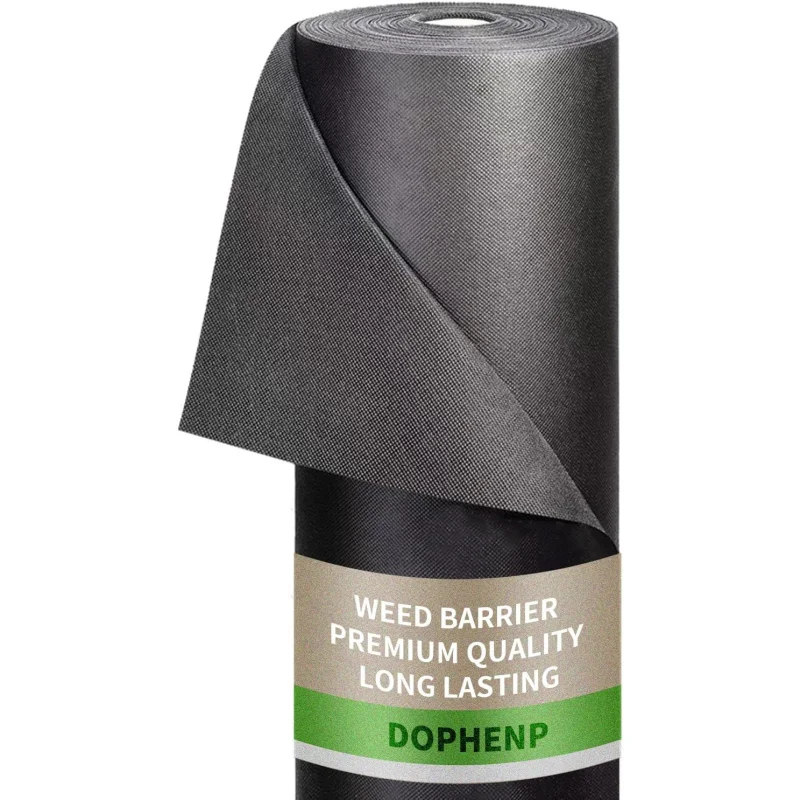 

Nonwoven Fabric Barrier Landscape Fabric Durable Heavy Duty Easy Setup Weed Barrier Fabric Heavy Duty Landscape Fabric | Easy