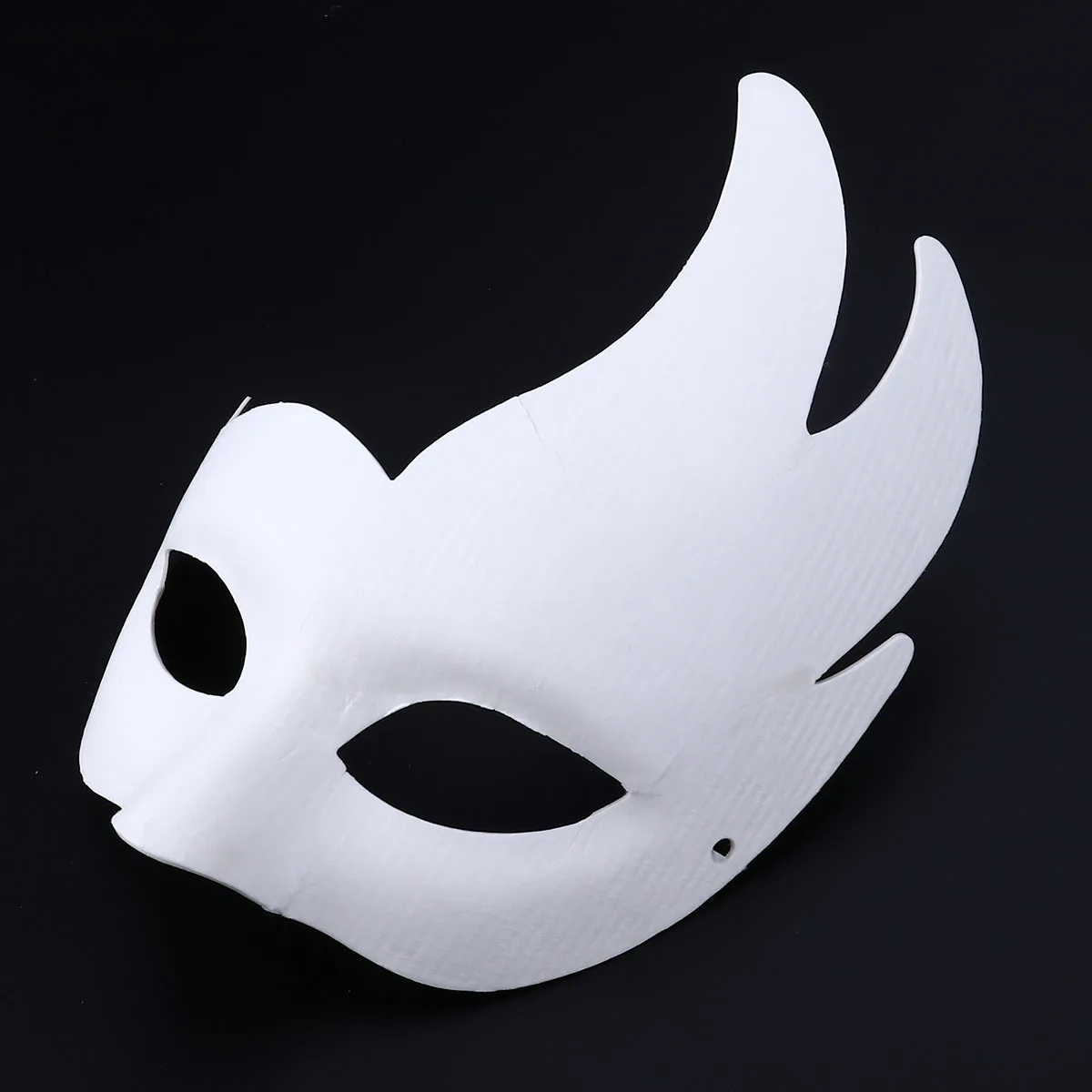 

1pcs Paper Masks Blank White Diy Mask For Halloween Masquerade Party Craft Decoration Handmade Costume Accessory