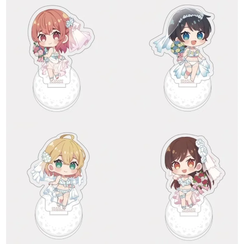 Anime Chizuru Mizuhara Mami Nanami Ruka Sarashina Sumi Sakurasawa Mini Figure Doll Game Acrylic Stand Model Cosplay Toy Gift