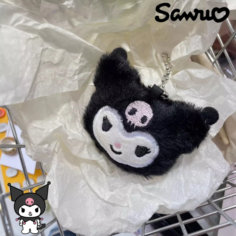 

2024new Fashion Trend Sanrio Keychain Anime Figure Delicate Kuromi Cute Children Like It Backpack Decoration A Gift for A Friend