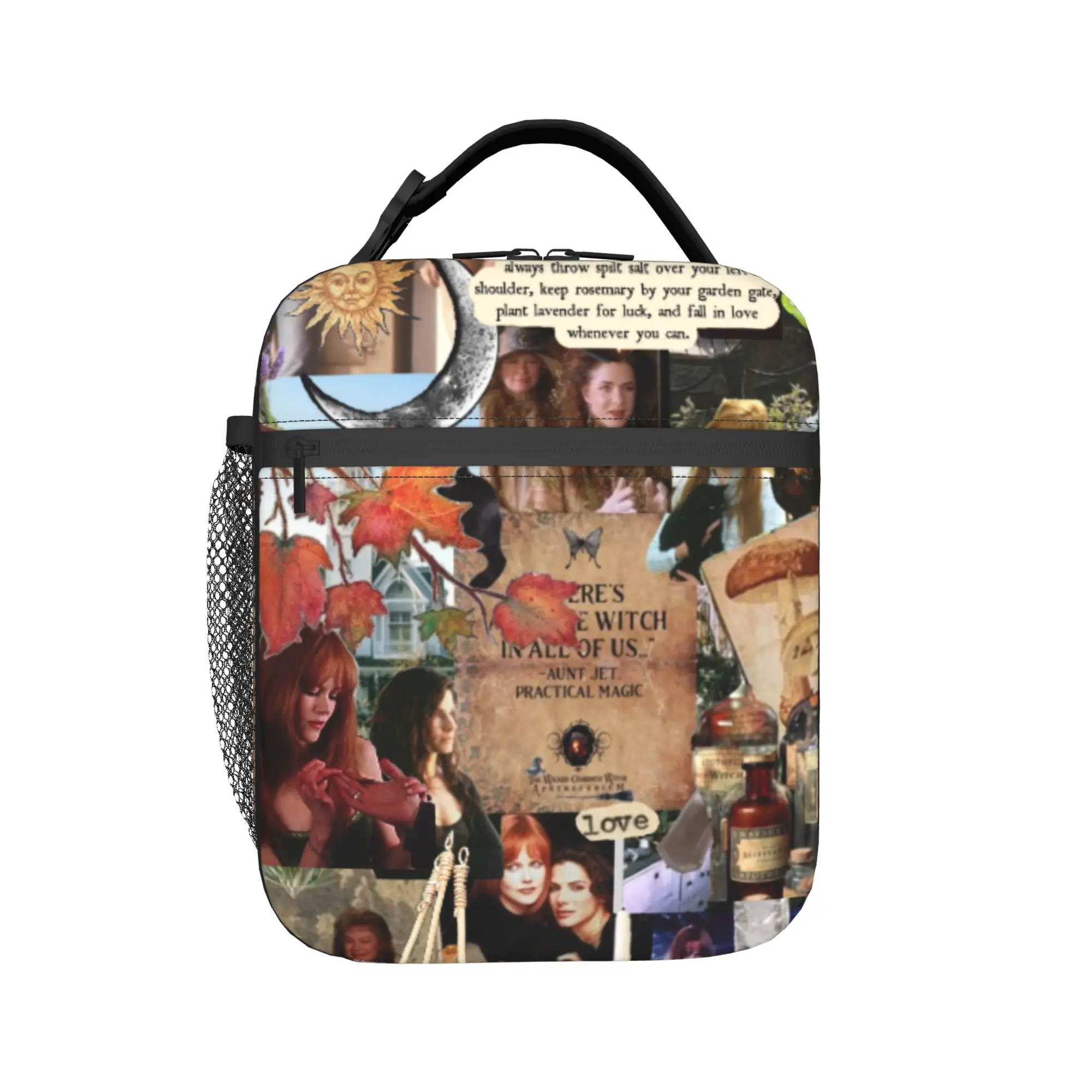 Insulated Lunch Bag Practical Magic 2 Accessories  Food Box Causal Cooler Thermal Lunch Box For School