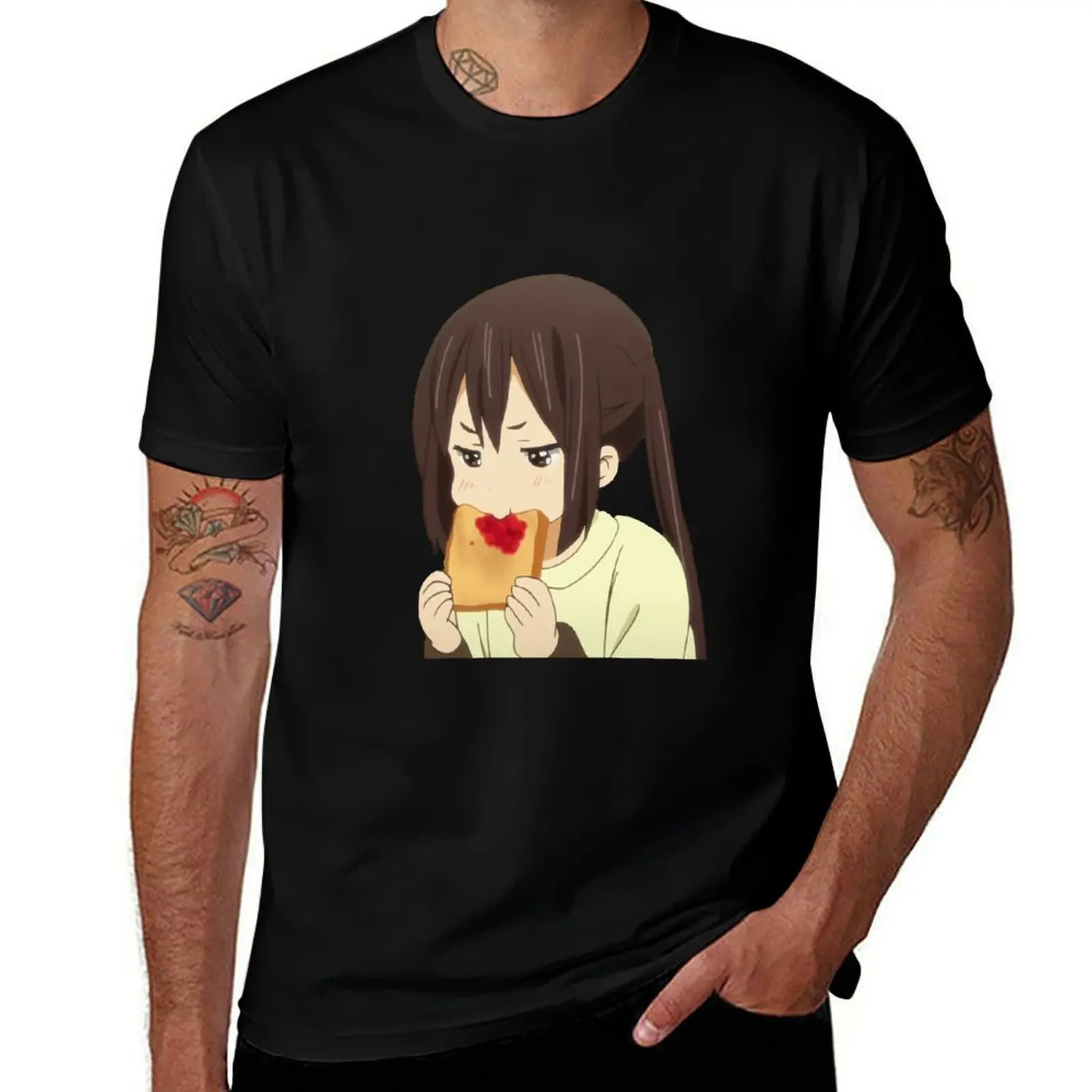 

Azusa Nakano - K-ON! T-Shirt Work Comfort T-Shirt for Men