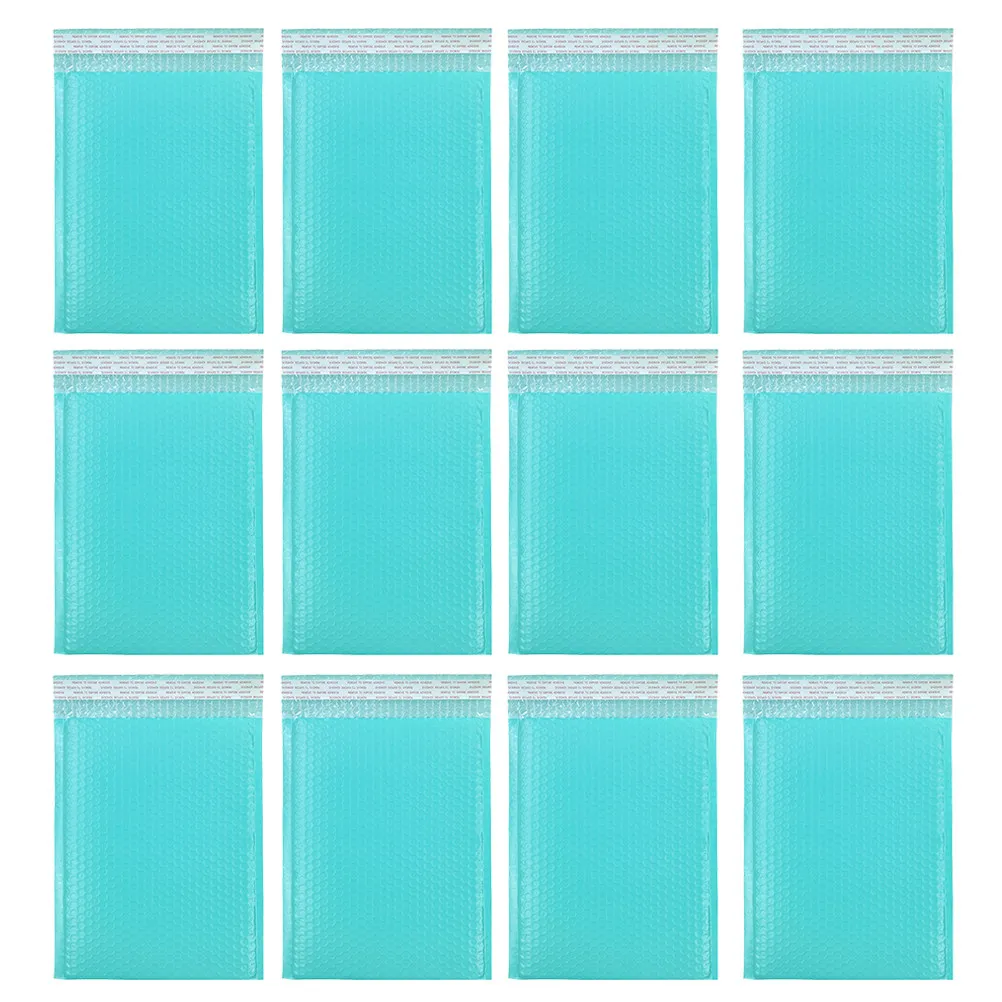 

25Pcs Bubble Mailers Thickened Blue Padded Envelopes Self Seal Cushioning Mailing Bags Waterproof Protection Shipping