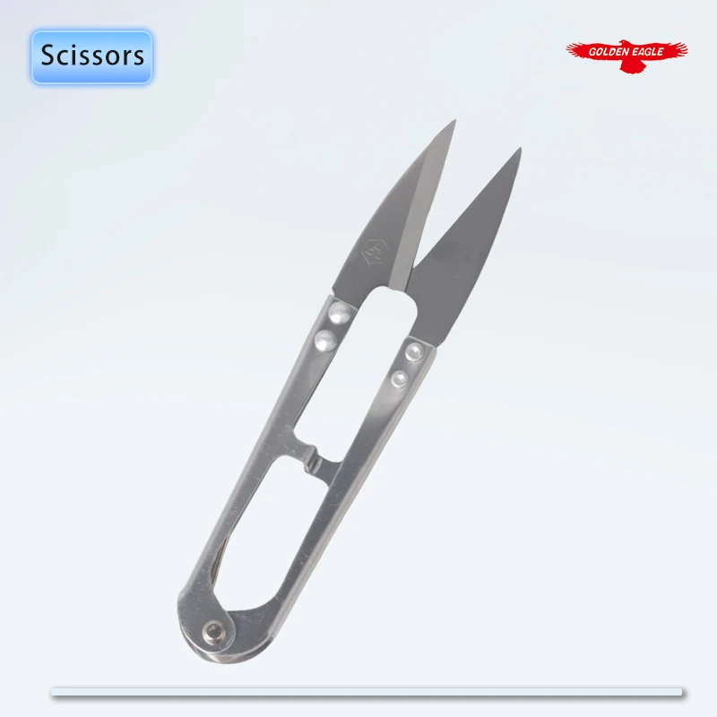 (12 PCS) Large Size Stainless Steel Thread Clippers Cutting Sewing Scissors Cutter Cross Stitch Embroidery Yarn Shears Accessory