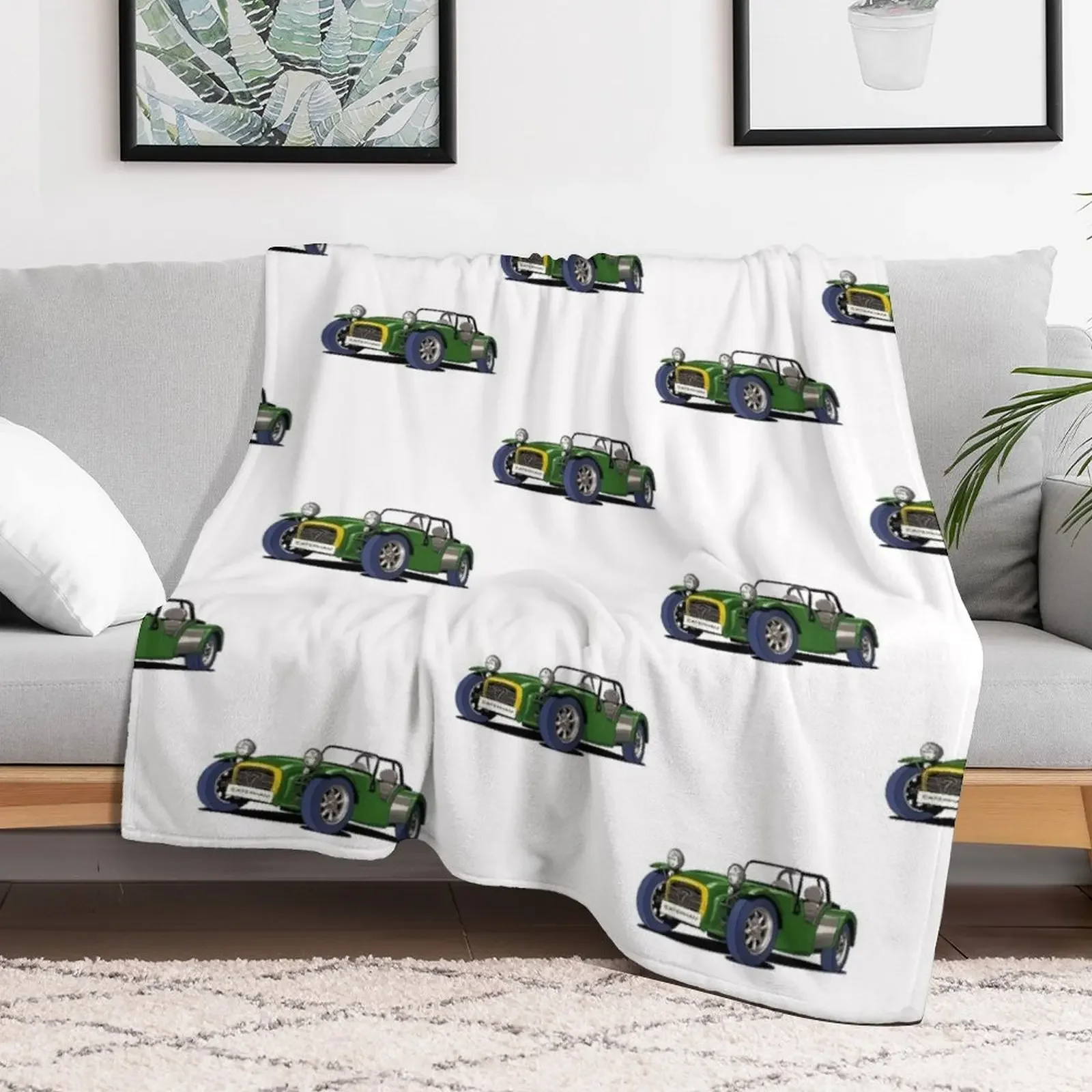 Caterham Seven Throw Blanket Summer Beach for babies Thermal Blankets