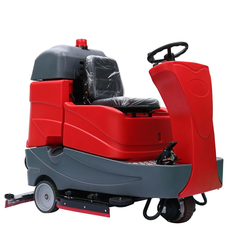Automatic Autonomous Ride-on Driving Electric Industrial Scrubber Sweeper