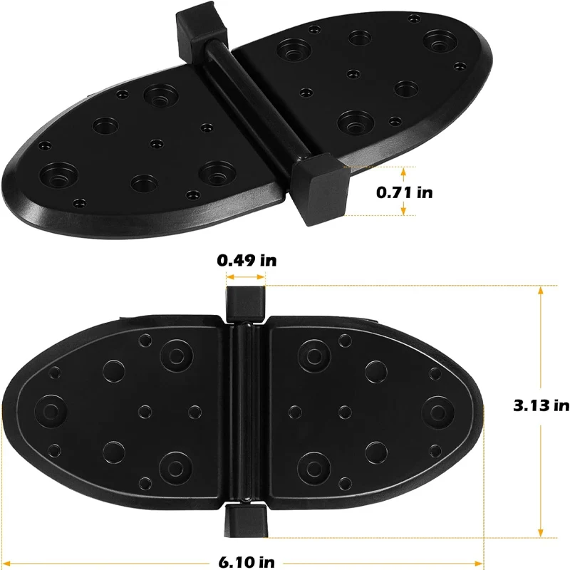 Kit de obturador de agua 807166A1, aleta de obturador de agua de escape de tubo Y, perfectamente Compatible con motores Mercruiser Stern Drive V8 V6