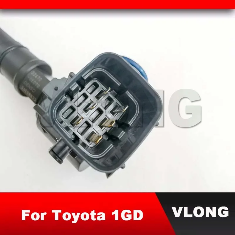 New 2GD Piezo Fuel Injector For Toyota Innova Fortuner Hilux Rev 2.4L 23670-08040 23670-09460 23670-19015 29570-1140 23670-0E070