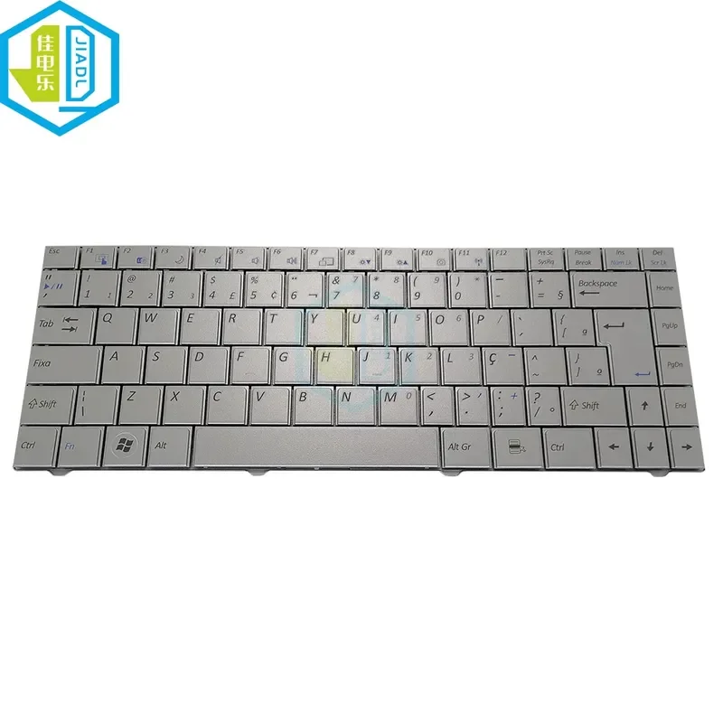 Teclado JDL para Positivo 3090 3000 3040 3030, Nuevo Teclado Plateado BR