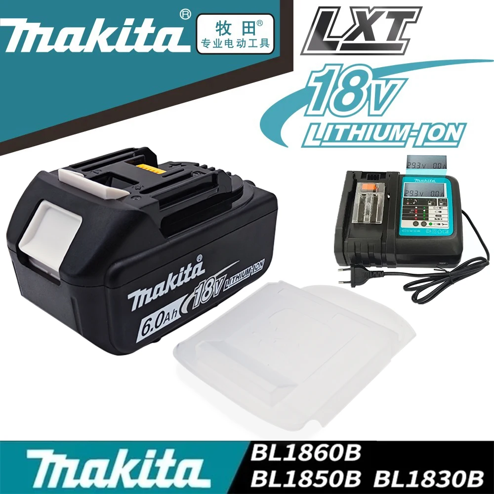 

Оригинальный Makita 6Ah/5Ah/3Ah 18V литий-ионный аккумулятор BL1830B BL1850B BL1850 BL1840 BL1860 BL1815 18V сменный аккумулятор