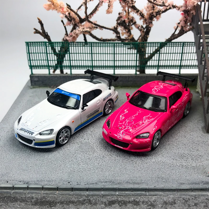 

1:64 Scale Simulation Alloy S2000 Sedan Sports Car Toy Car Model Classic Collection Scene Decoration Gift Toys Souvenirs Displa