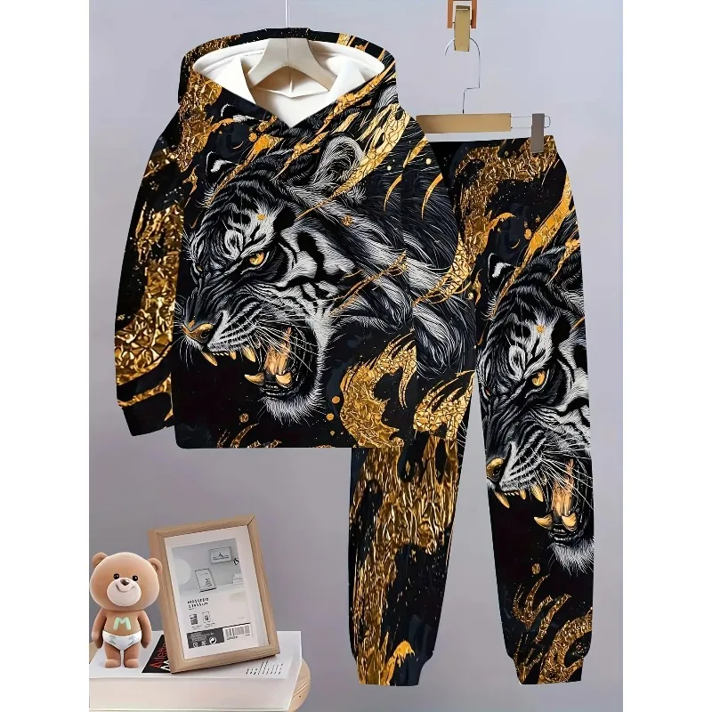 2025 модная золотая толстовка с