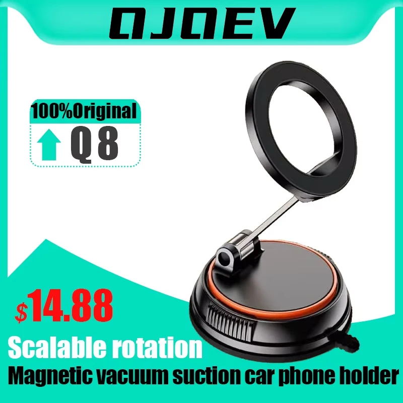 

Car holder portable desktop holder for iPhone Samsung Xiaomi magnetic vacuum phone holder