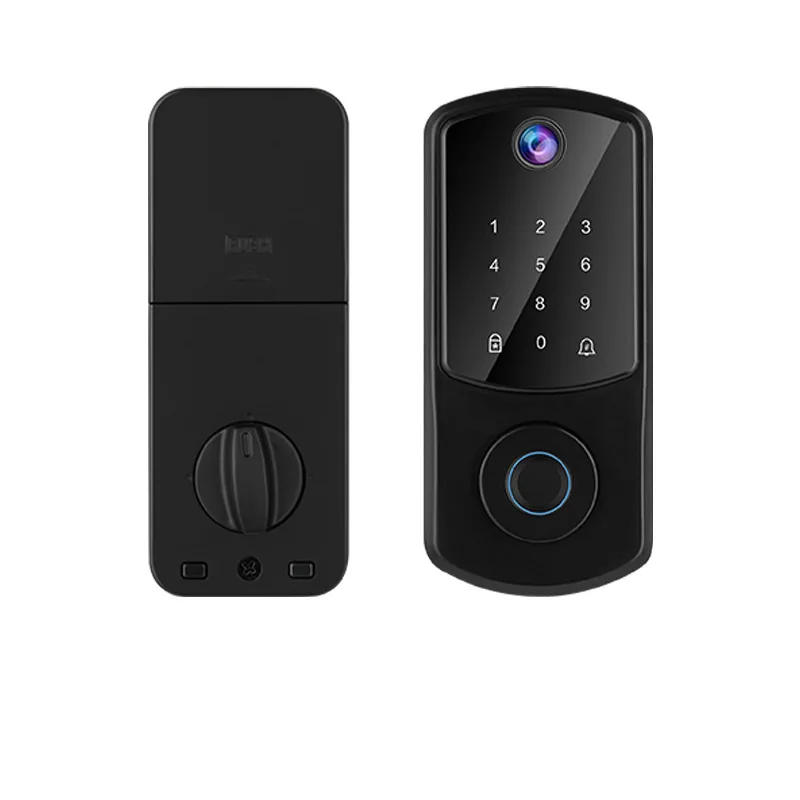 

Indoor Smart Lock Stupid Lock American Standard Fingerprint Lock, Cat Eye Capture European And American Locking Cross-border Pas
