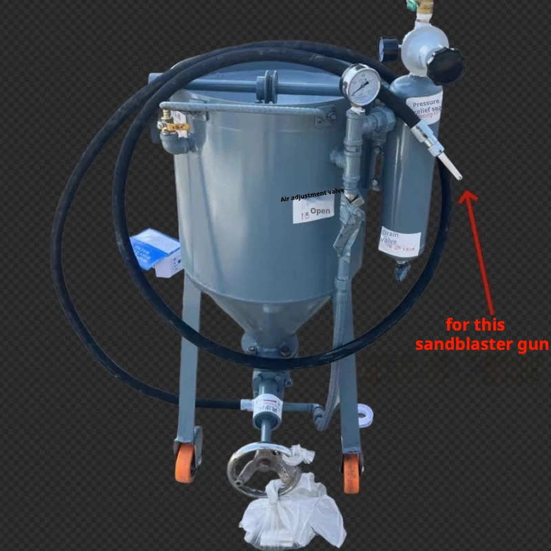 Punta dell'ugello per sabbiatura in ceramica da 2 mm/3 mm per mitragliatrice per sabbiatura ad alta pressione