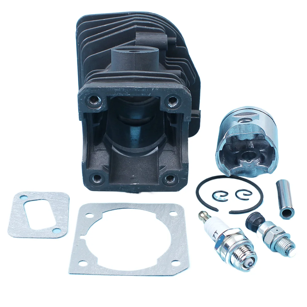 

42mm Cylinder Piston Gasket Fuel Filter Kit For Jonsered CS 2141 2145 2150 EPA Husqvarna 340 345 Chainsaw 503870274,503870276