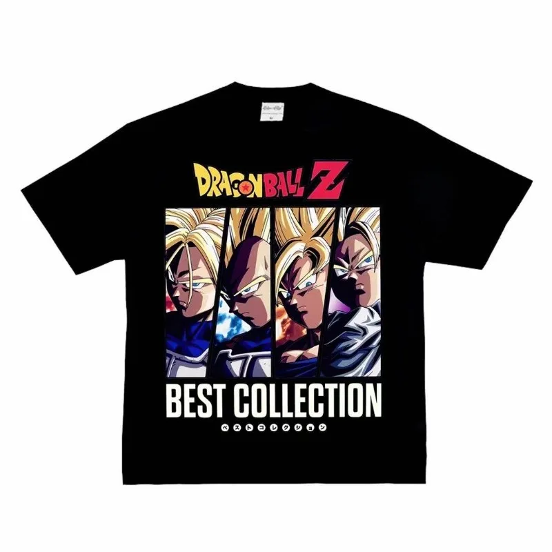

Japanese Sun Wufan Dragon Ball Super Anime Personalized Printed Cotton T-shirt Loose Cartoon Men's Women's T-shirt Short Sleeve