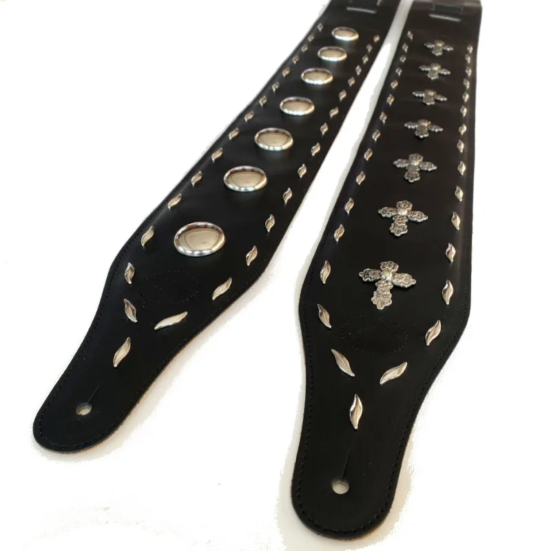 New Foreign Trade Product with A Width of 10cm, Guitar Strap, Rock Stud Strap, and Shoulder Instrument Accessories