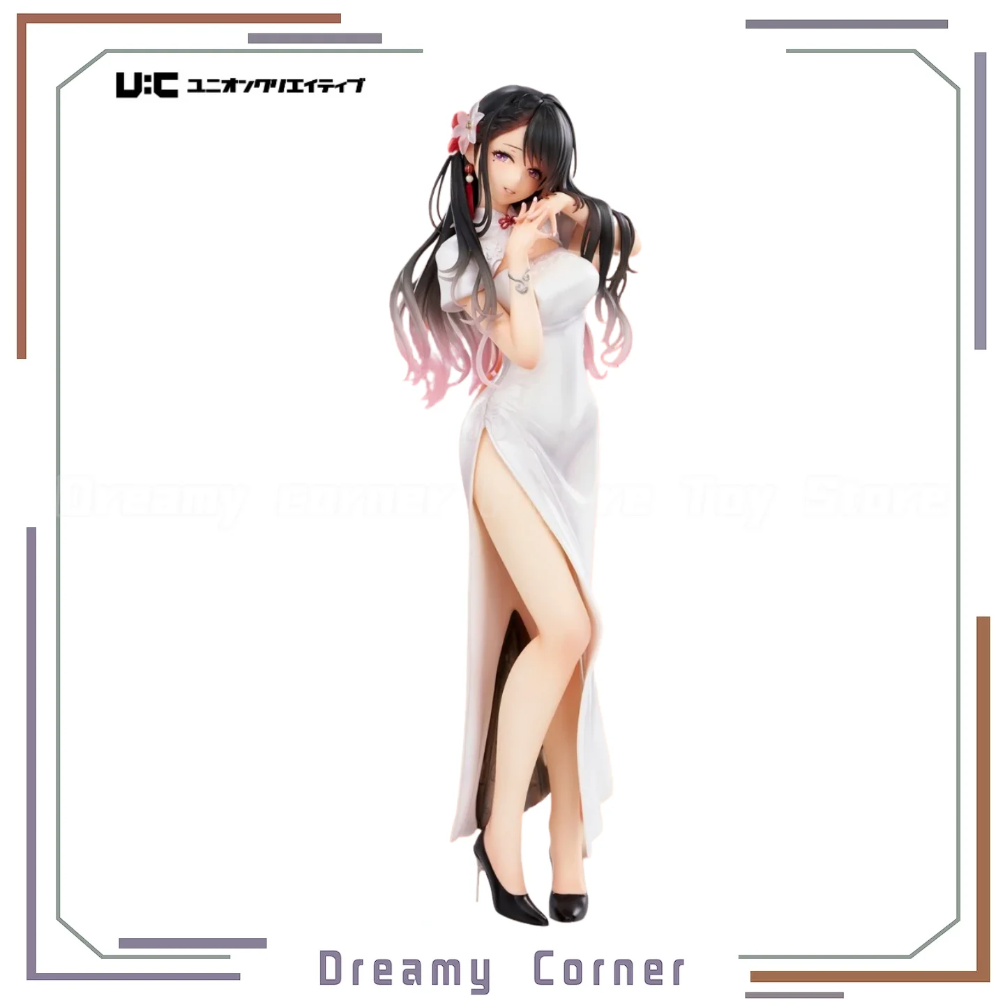 【In Stock】UC Healing White Cheongsam Lady Figure