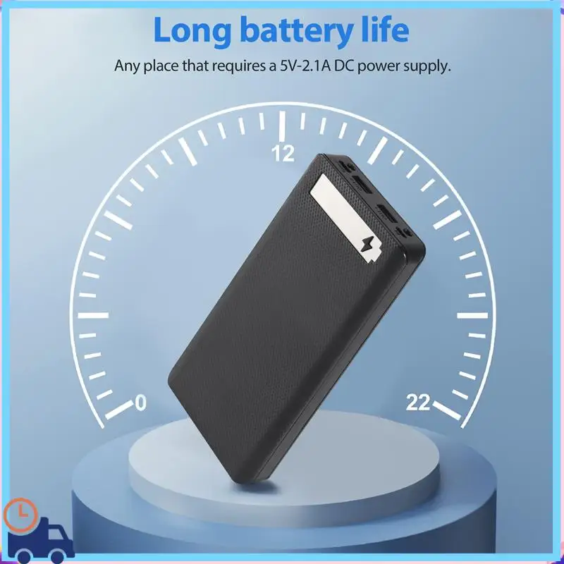 

Latest Power Bank Case With Digital Display Screen Mobile Phone Charger 18650