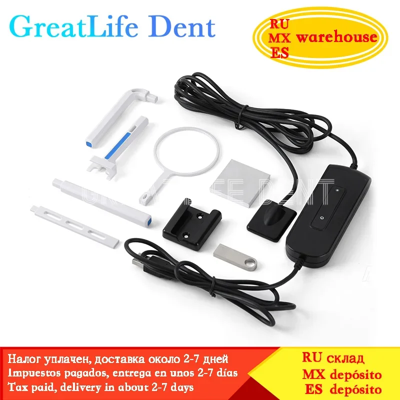 Mexico RU EU In Stock GreatLife Nanopix H1 H2 Handy Intraoral Imaging System Digital Dental Sensor X-Ray Free Software Size 2