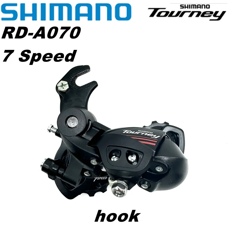 SHIMANO TOURNEY A070 Derailleur belakang, RD-A070-7-speed 7 kecepatan untuk sepeda jalan, bagian asli