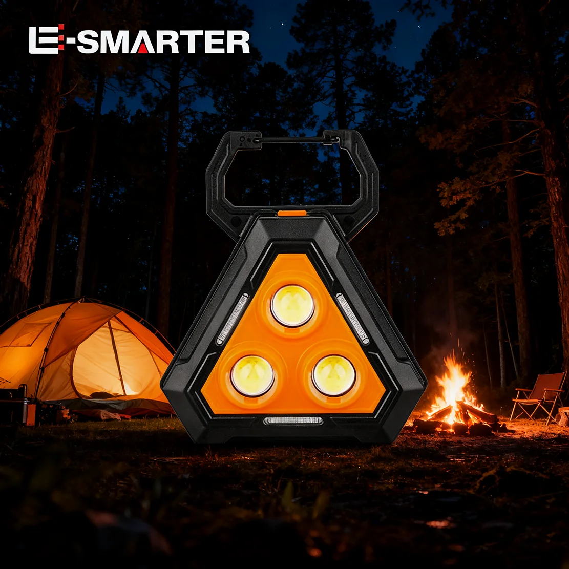 Type-C Fast Charge Magnetic Flashlight - Outdoor Waterproof Work Light, Multi-Function Camping Large Battery