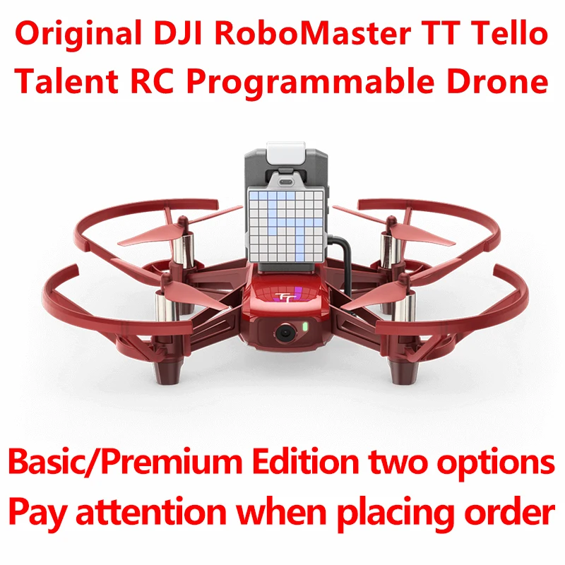 Original RoboMaster TT Tello Talent RC Programmable Drone Quadcopter WIFI Remote Control FPV Toy Teaching Copter DIY SDK Develop