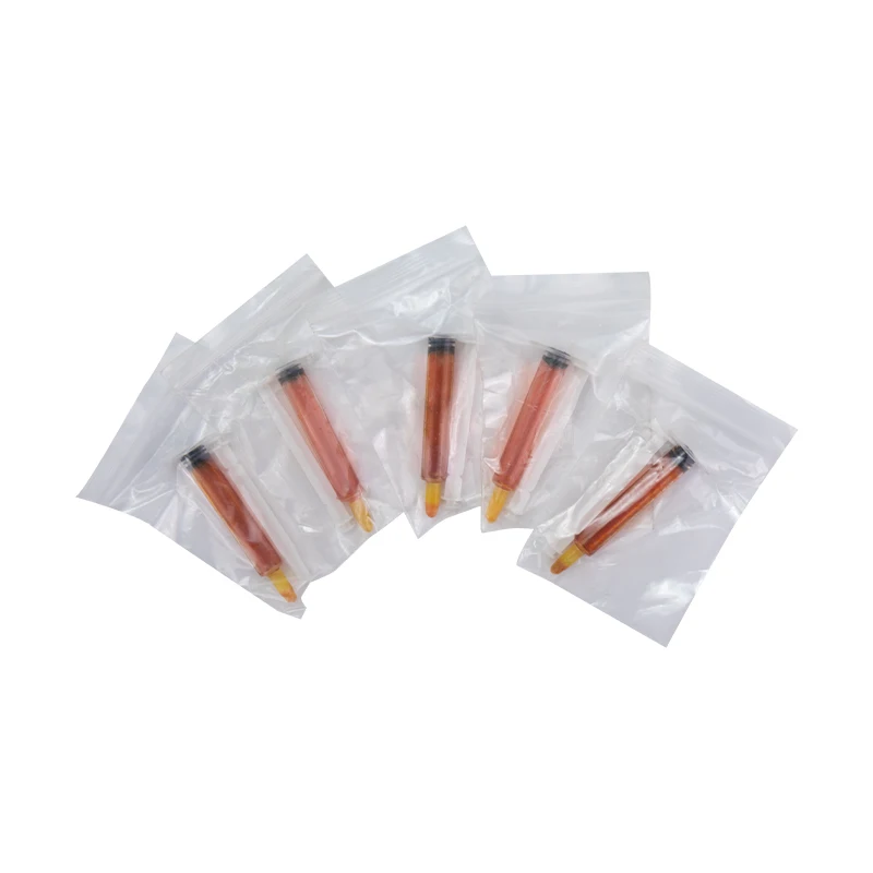 R134a R22 R407 R404a R12 R410a 3/5pcs High Concentration Fluorescent Oil for Car Leak Test UV Dye Auto A/C Detection Tracer