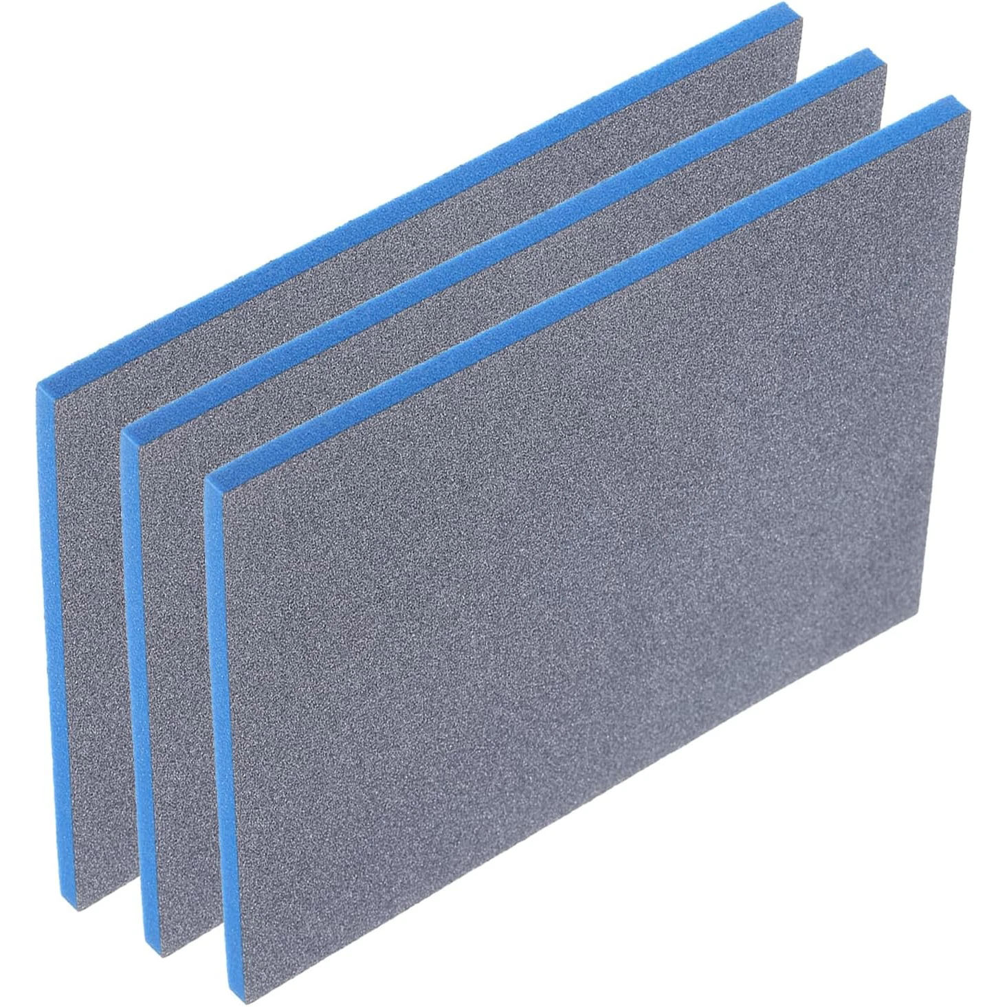 3er-Pack Schleifschwamm mit Körnung 320-1500, 4,5 x 5,5 x 0,2 Zoll, ultrafeiner Handschleifschwamm für Trocken- und Nassanwendungen, flexibel – Detail 9