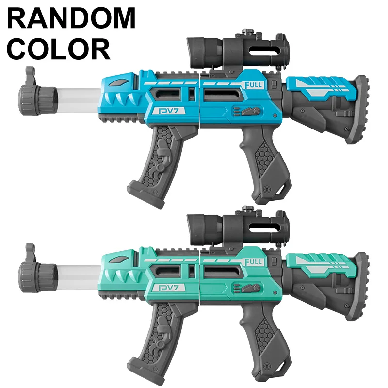DIZ TOYS 45 سنتيمتر رصاصة طرية بندقية اللعب لون عشوائي M416 ندبة نموذج طفل لعبة اطلاق النار سلاح دليل رغوة الكرة قاذفة الأطفال هدية