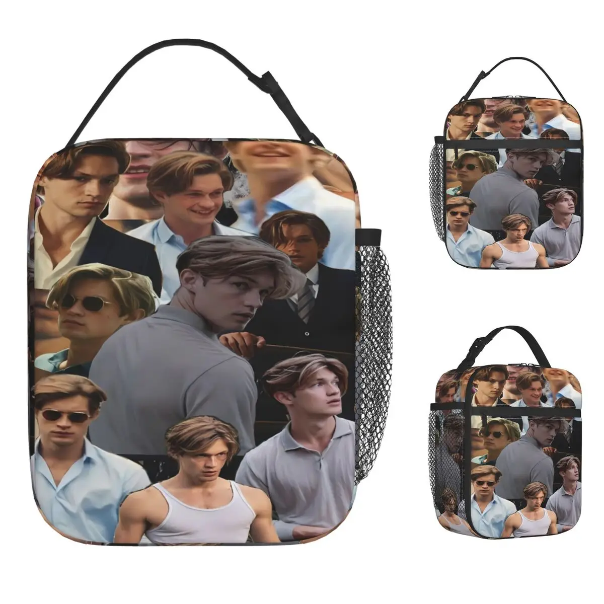 

James Beaufort Lunch Bag Aesthetic Lunch Box For Child Travel Portable Cooler Bag Oxford Designer Tote Food Bags