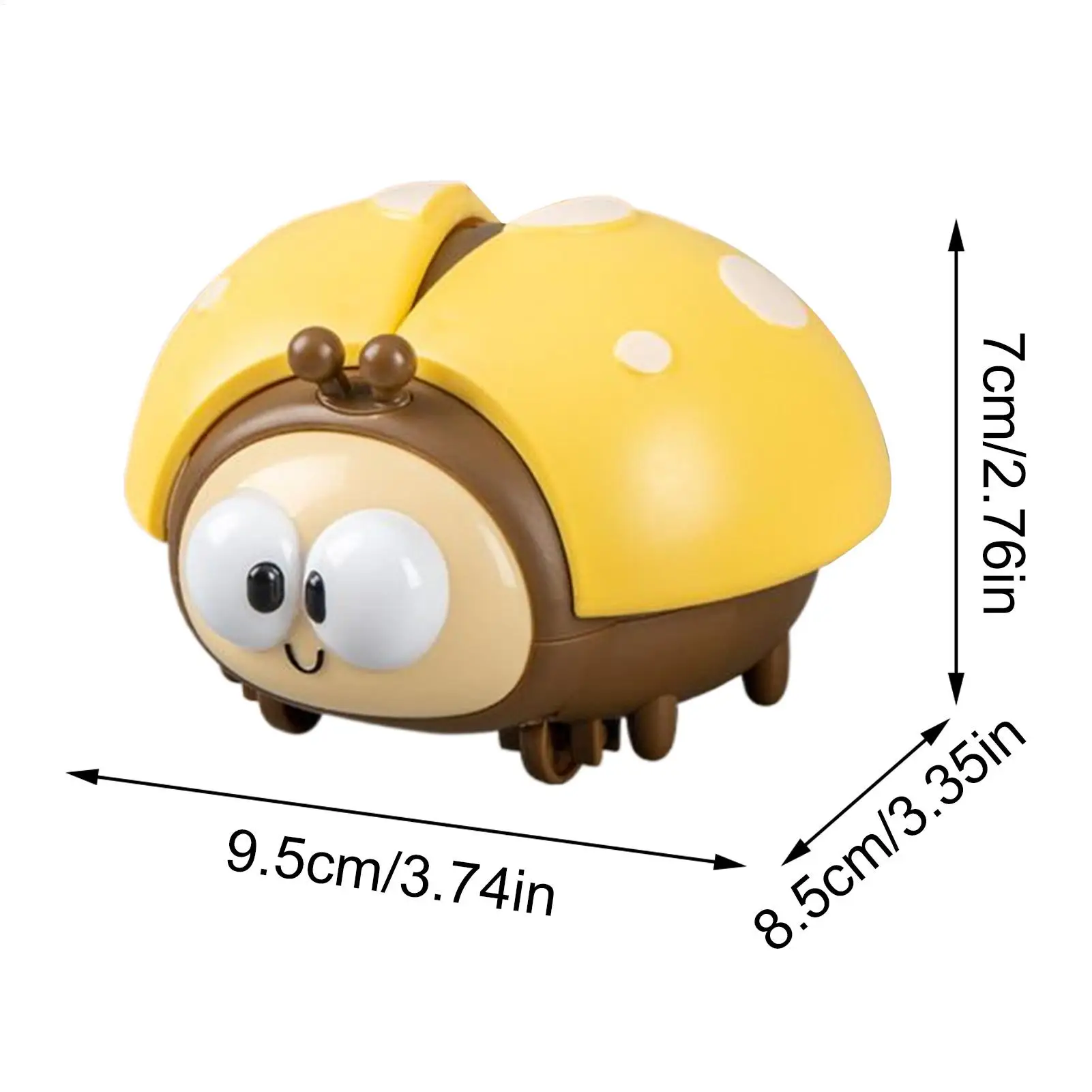 Drijvende balspeelgoed voor kinderen Elektrisch lieveheersbeestje Vroege educatieve set USB-opladen Interactieve speelgoedbal voor begeleiding in de klas