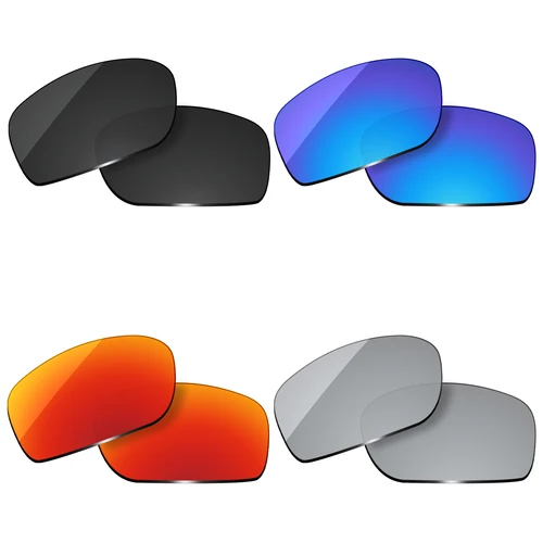 Imagen 2 del producto Reemplazos de lentes polarizadas OOWLIT para gafas de sol Oakley Turbine XS OJ9003 de 58 mm