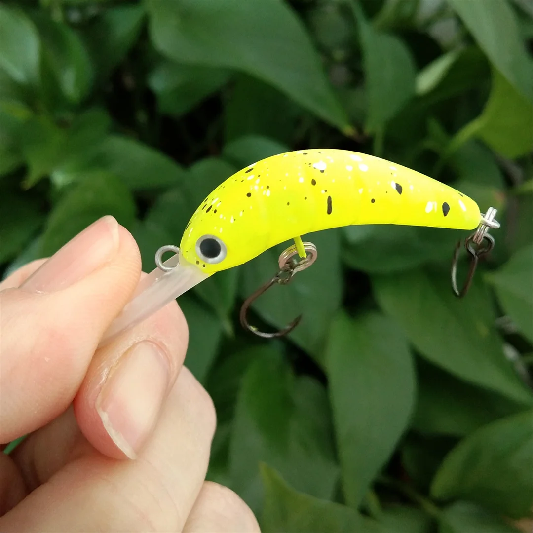 Swolfy Mini Crankbait – Señuelo lengua larga para trucha, perca y chub - imagen 4