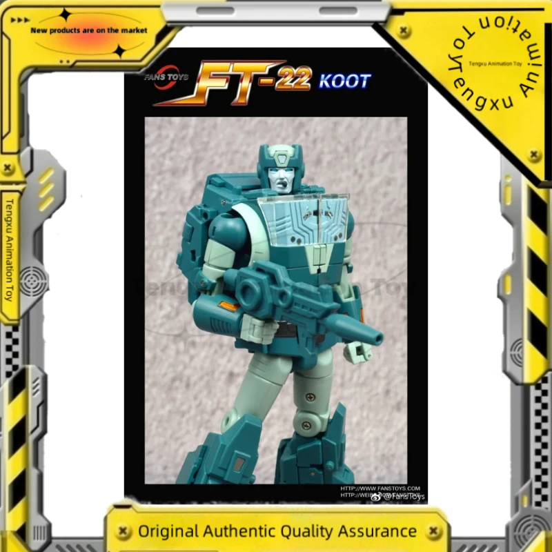【Bens de ponto】brinquedos transformadores originais FansToys FT-22 FT22 Koot Action Figure Anime Figure Box Boy Collection Gift