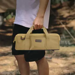 Multifuncional Camping Tool Storage Bag, Tenda, Peg, Nails, Corda, Caixa, com zíper, Diversos, Impermeável, Ao ar livre