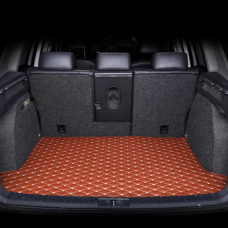 Durable Custom Leather Colorful Car Trunk Mat For BYD Atto 3 Year 2022-2027 Auto Carpet Interior Part