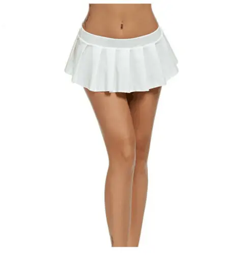 Sexy Low Waist  Skirt Club Entertainment Women's Fashion Sweet Princess Style Polyester Material A-Line Silhouette