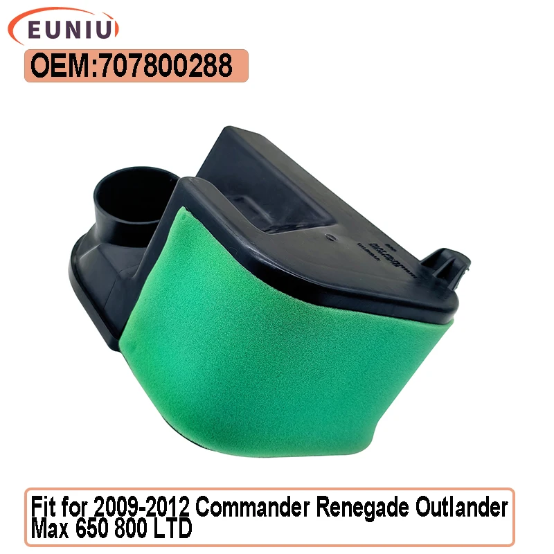 Air Filter For 2009-2012 Outlander Max 800R Outlander Max 650 Renegade 800R Air Intake Silence Parts No. 707800288
