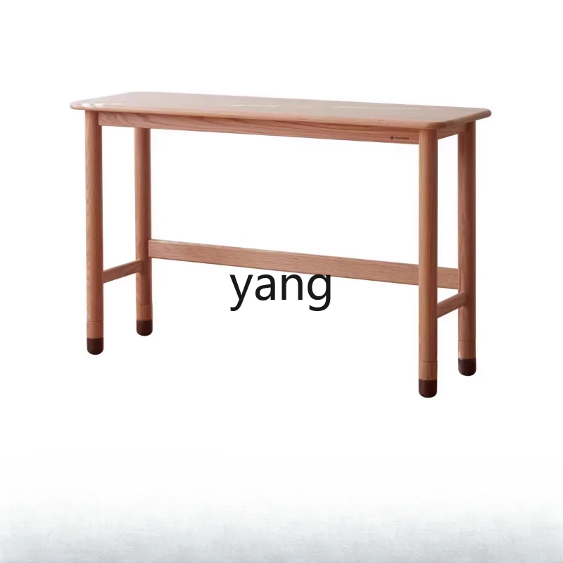 

LH study table Student desk Lifting table Solid wood writing table Household